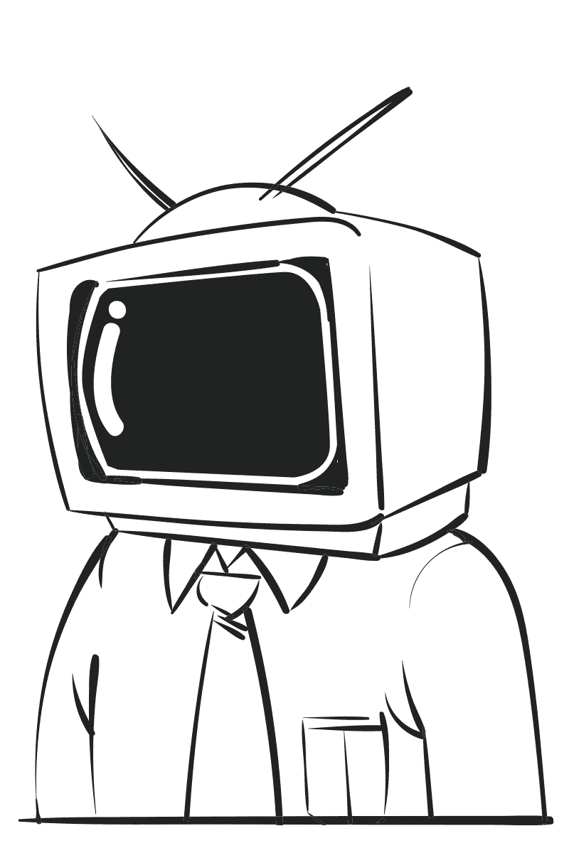 Flashing TV Head with Drive > Icon